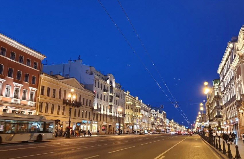 Nevsky Prospect, St. Petersburg, Russia